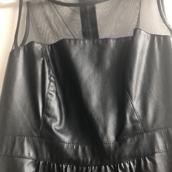 Faux leather dress - Picture 3 of 3